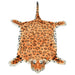 Luipaardvloerkleed pluche 139 cm bruin