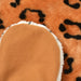 Luipaardvloerkleed pluche 139 cm bruin
