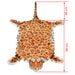 Luipaardvloerkleed pluche 139 cm bruin