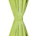 Micro-satijnen gordijnen met lussen 140x175 cm groen 2 st