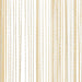 Draadgordijnen 100x250 cm crème 2 st