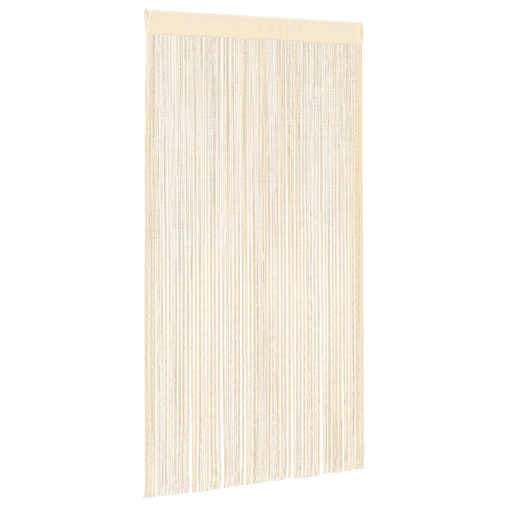 Draadgordijnen 140x250 cm crème 2 st