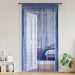 Draadgordijnen 100x250 cm blauw 2 st