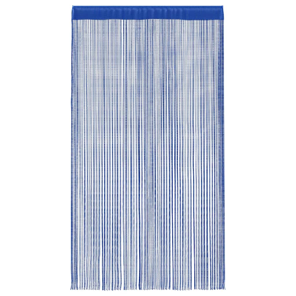 Draadgordijnen 100x250 cm blauw 2 st