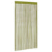 Draadgordijnen 100x250 cm groen 2 st