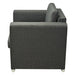 Fauteuil stof donkergrijs