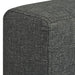 Fauteuil stof donkergrijs