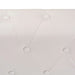 Hoekbank 5-zits Chesterfield-stijl kunstleer wit