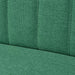 Bank 117x55,5x77 cm stof groen