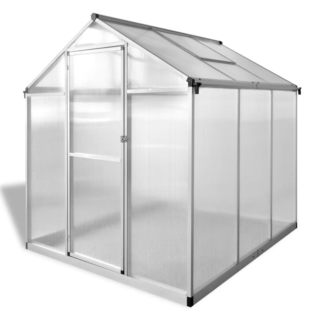 Tuinkas 3,46 m² versterkt aluminium