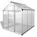 Tuinkas 3,46 m² versterkt aluminium