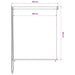 Rolgordijn voor buiten 305(B)x140(H) cm beige