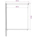 Rolgordijn voor buiten 355(B)x140(H) cm beige