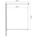 Rolgordijn voor buiten 185(B)x230(H) cm beige