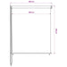 Rolgordijn voor buiten 405(B)x230(H) cm beige