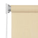 Rolgordijn voor buiten 185(B)x140(H) cm crèmekleurig