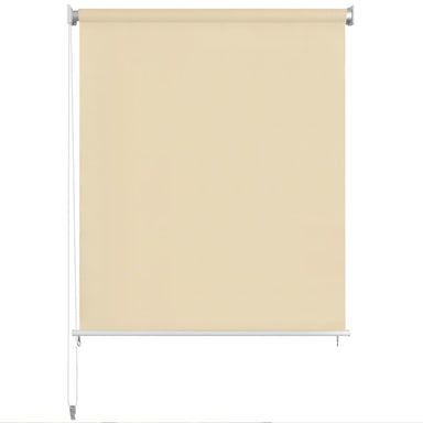 Rolgordijn voor buiten 205(B)x140(H) cm crèmekleurig