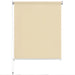 Rolgordijn voor buiten 245(B)x140(H) cm crèmekleurig