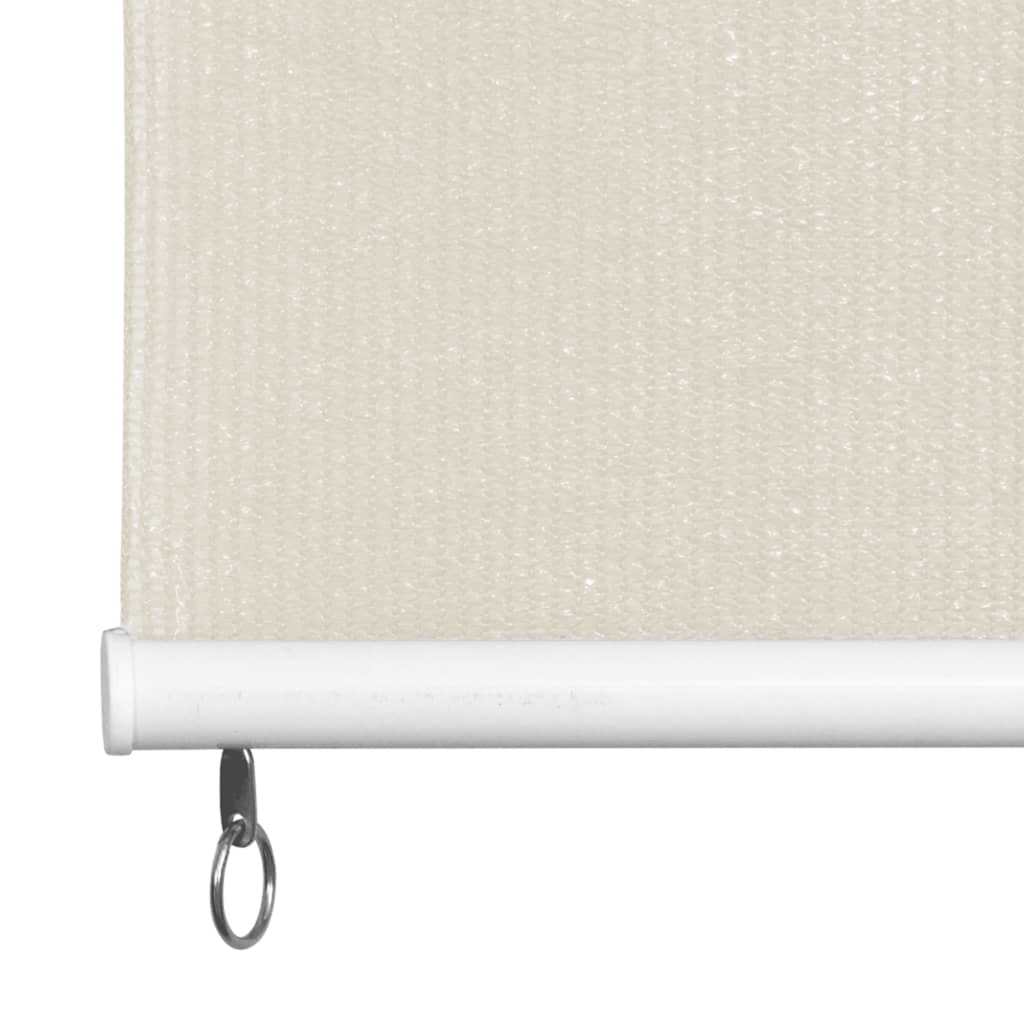 Rolgordijn voor buiten 125(B)x230(H) cm crèmekleurig