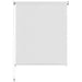 Rolgordijn voor buiten 125(B)x140(H) cm wit