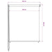 Rolgordijn voor buiten 145(B)x140(H) cm wit