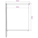 Rolgordijn voor buiten 165(B)x140(H) cm wit
