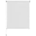 Rolgordijn voor buiten 205(B)x140(H) cm wit