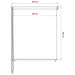 Rolgordijn voor buiten 205(B)x140(H) cm wit