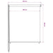 Rolgordijn voor buiten 355(B)x140(H) cm wit