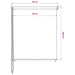 Rolgordijn voor buiten 145(B)x230(H) cm antracietkleurig