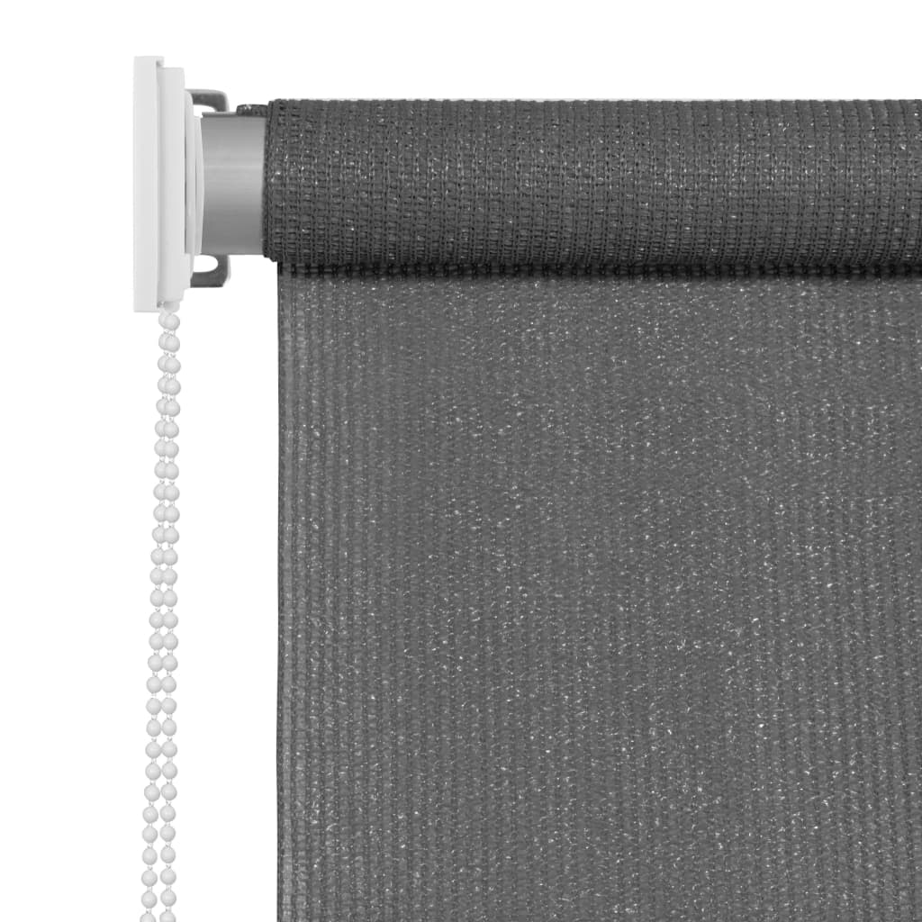 Rolgordijn voor buiten 245(B)x230(H) cm antracietkleurig