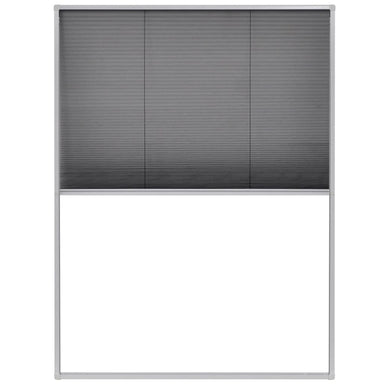 Raamhor plissé 60x80 cm aluminium