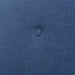 Driezitsbank stof blauw