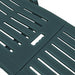 Ligbed met voetensteun kunststof groen