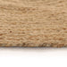 Tapijt rond 90 cm gevlochten jute