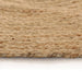 Tapijt rond 150 cm gevlochten jute