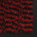Droogloopmat rechthoekig getuft 90x150 cm rood