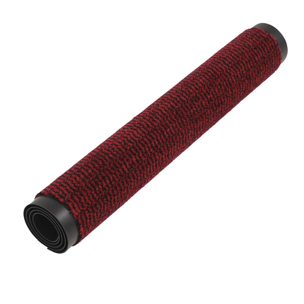 Droogloopmat rechthoekig getuft 120x180 cm rood