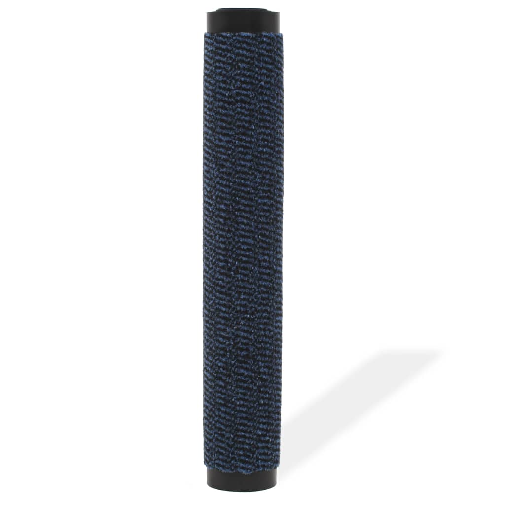 Drooglopmat rechthoekig getuft 120x180 cm blauw