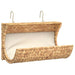 Kattenbed met kussen 37x20x20 cm waterhyacint