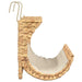 Kattenbed met kussen 37x20x20 cm waterhyacint