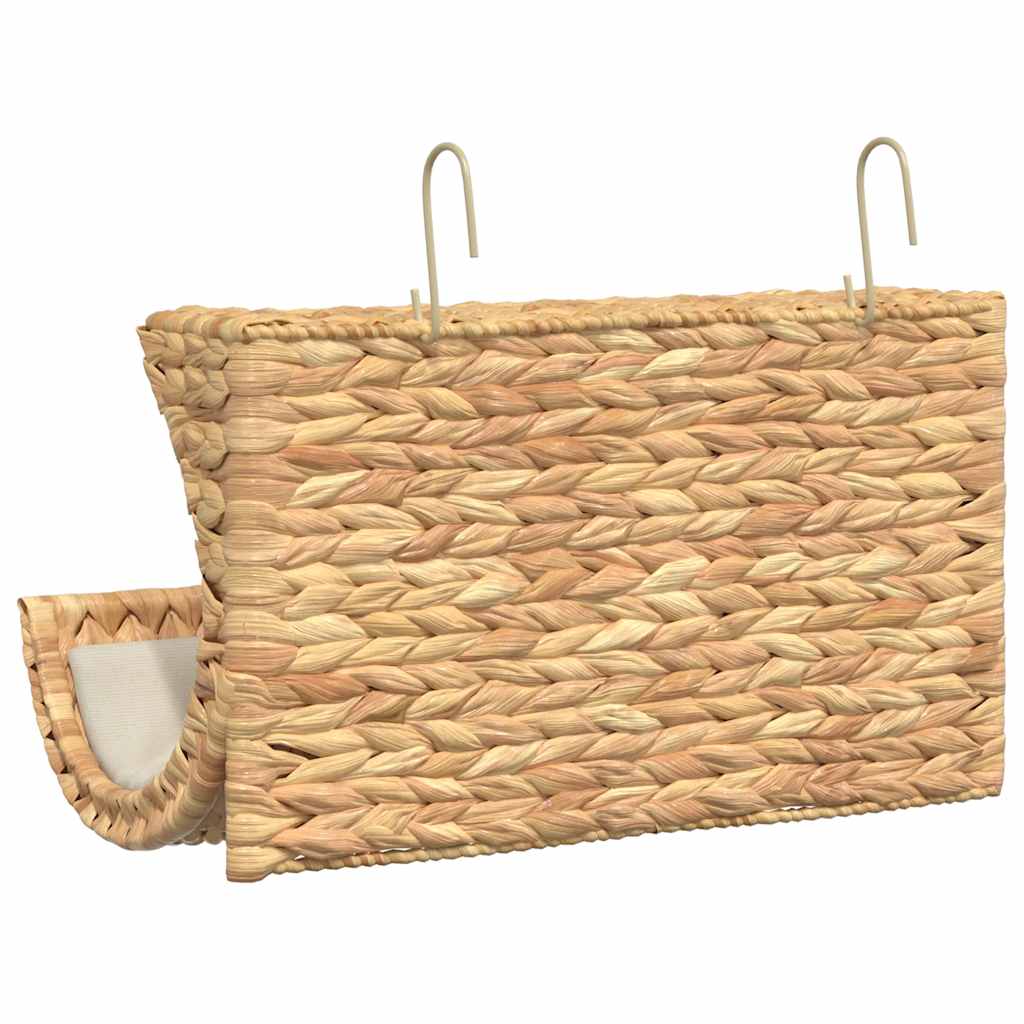 Kattenbed met kussen 37x20x20 cm waterhyacint