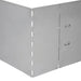 Grasboorden 15 st 100x20 cm gegalvaniseerd staal