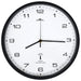 Wandklok met quartz uurwerk radiogestuurd 31 cm wit en zwart