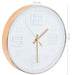 Wandklok koper-look 30 cm