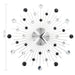 Wandklok met quartz-mechanisme 50 cm modern ontwerp