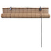 Rolgordijn 150x160 cm bamboe bruin