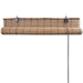 Rolgordijn 100x220 cm bamboe bruin