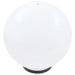 LED-bollampen 2 st rond 40 cm PMMA