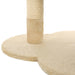 Kattenkrabpaal met sisal krabpaal 50 cm beige en bruin